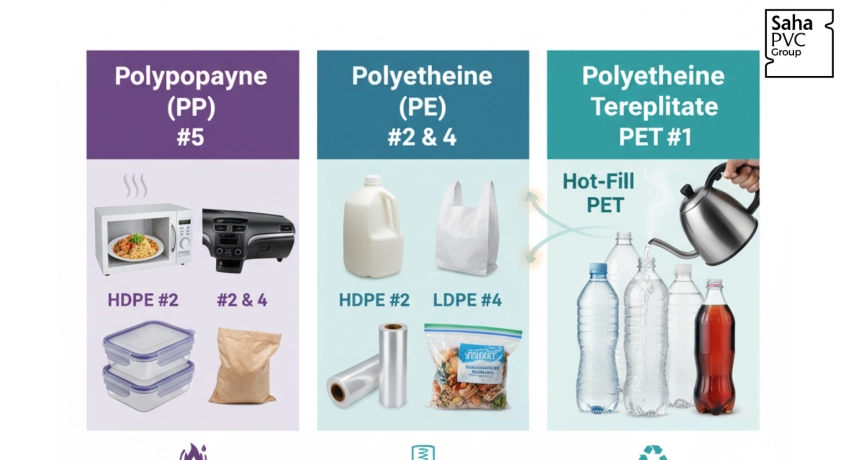 พลาสติก PP กับ PE ต่างกันอย่างไร